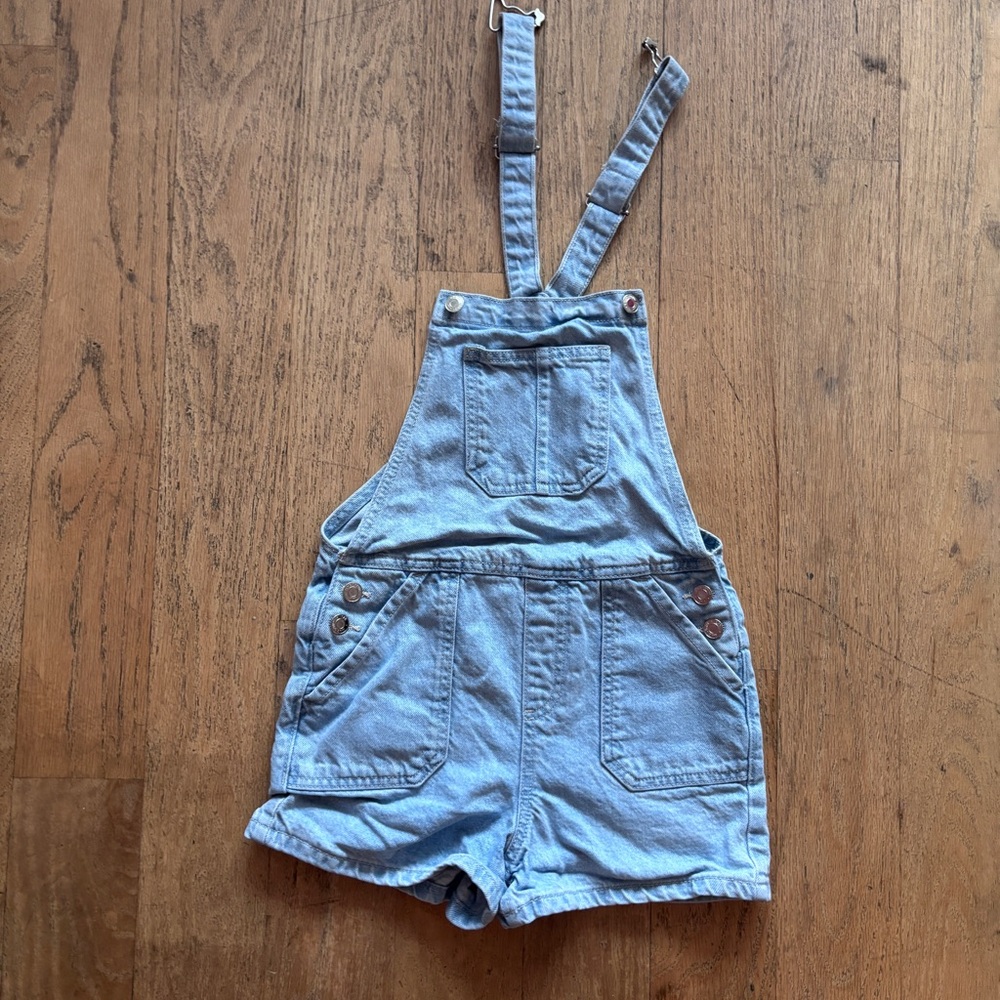 Mango Light Blue Denim Straps